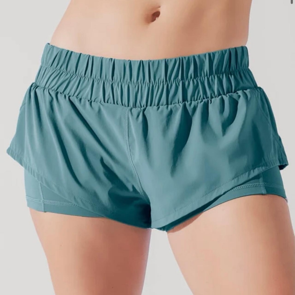 Popflex Low Rise Teal Supershort